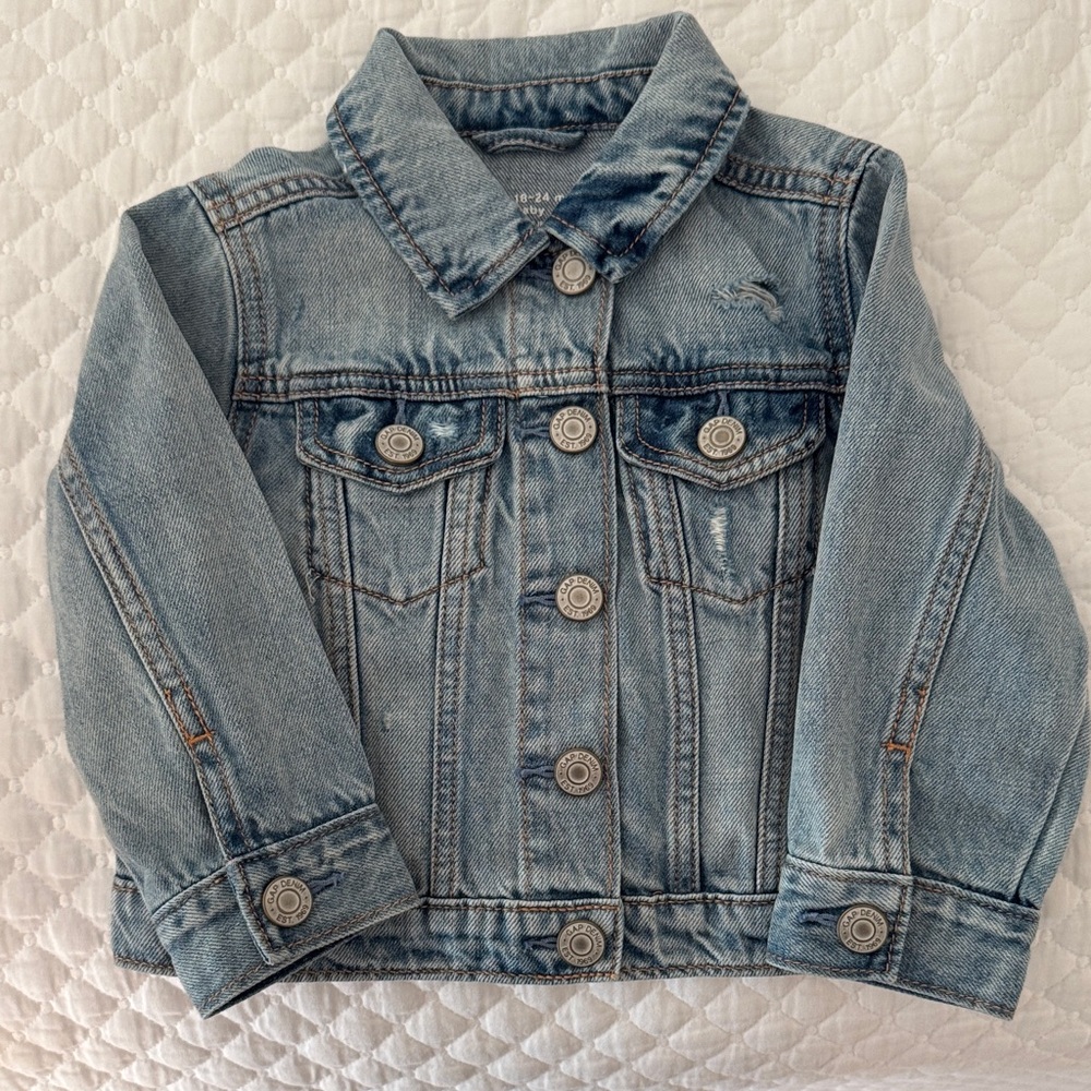 GAP Light Blue Kids Jean Jacket